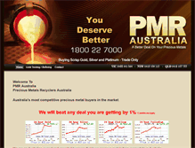 Tablet Screenshot of pmraustralia.com.au